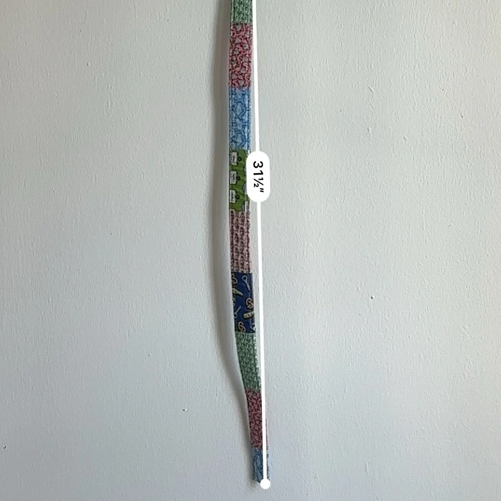 Vineyard Vines Pink and Blue Fabric belt for kids, size L